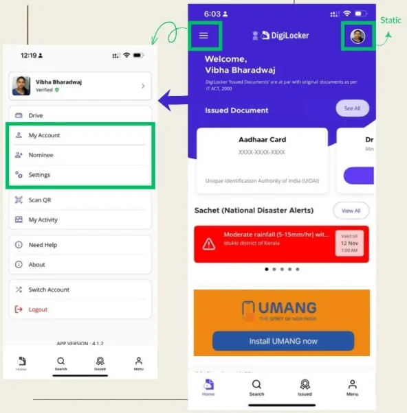 Redesign: the redesign consolidates them into one menu.